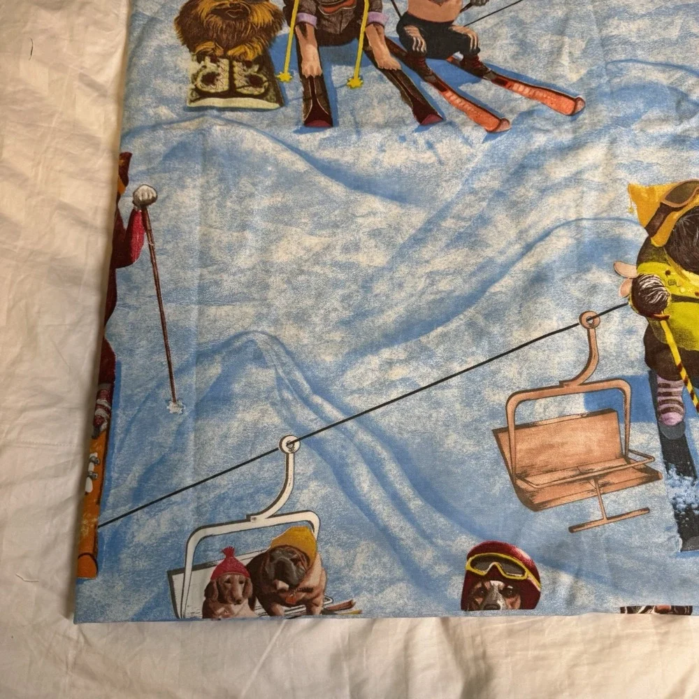 Vtg JOHN WOLF Textiles Bryan Moon 